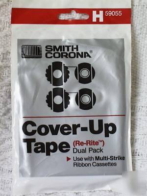 Smith corona cover up tape for use with multi strike