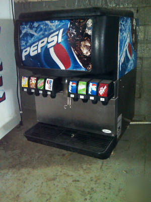 Soda fountain pop drink dispenser machine