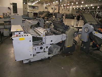 2000 stahl folder b-26 4X4 with vsa-3 stacker, 