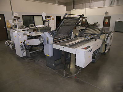 2000 stahl folder b-26 4X4 with vsa-3 stacker, 