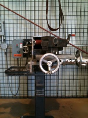 Abrasive belt notcher almi 100 b