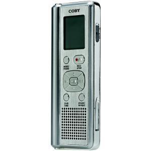 Coby CXR190-1G 1 gb digital voice recorder sd slot