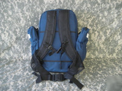 First responder sar/ems stocked oxygen/trauma backpack