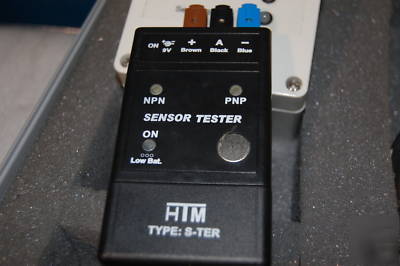 Htm s-ter sensor tester kit with display,cables in case