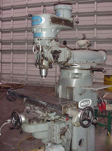 Nice_ index vertical mill milling machine 41