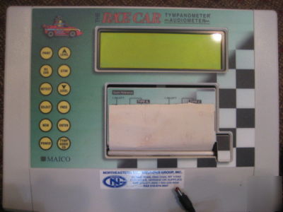 The race car tympanometer audiometer by maico