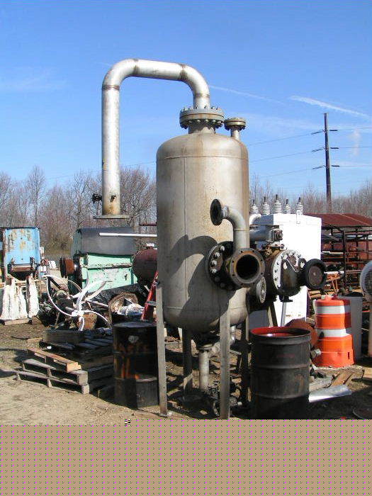 190 200 gal stainless steel vessel tank 250 psig nj