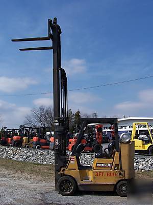 Caterpillar 8000 cap compact boxcar forklift 2004