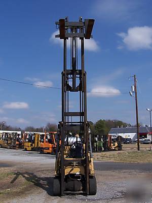 Caterpillar 8000 cap compact boxcar forklift 2004