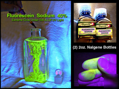 Fluorescein sodium green fluorescent marker - 4OZ./40%