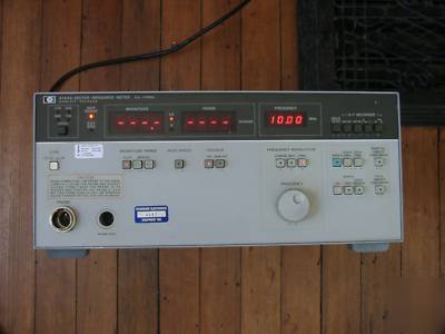 Hp agilent 4193A vector impedance meter 400KHZ to 11MHZ