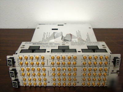 Hp agilent E1472A & E1473A rf multiplexer vxi module
