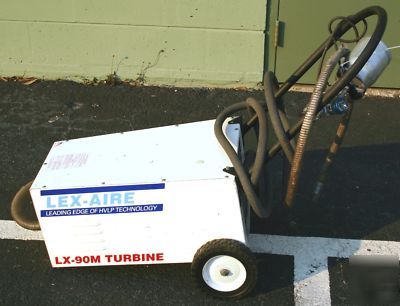 Lex-aire portable self contained spray system 