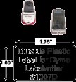 Durable plastic label for your dymo labelwriter printer