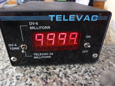 Televac B2A-1-bat portable control display thermocouple