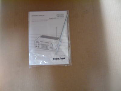 Radio shack 20-460 pro-2035 owner's manual & antenna