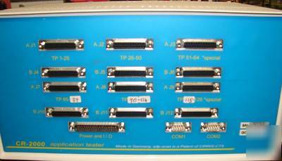 Rare: cirris-cts adp-scan cr-2000 application tester