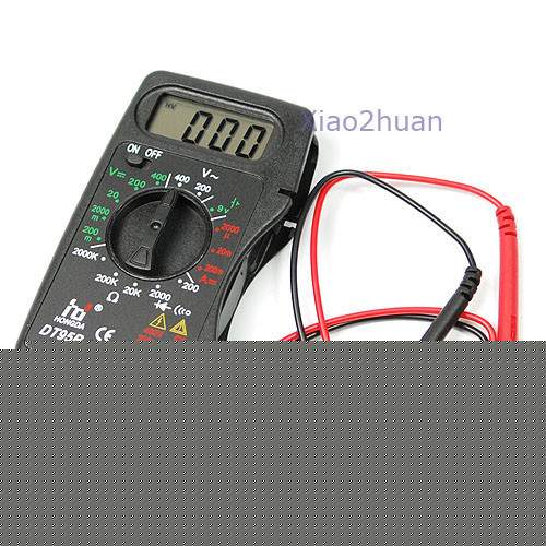 New pocket lcd digital ac dc multimeter ohm volt meter 