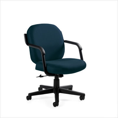 Office medium back pneumatic tilter chair ocean