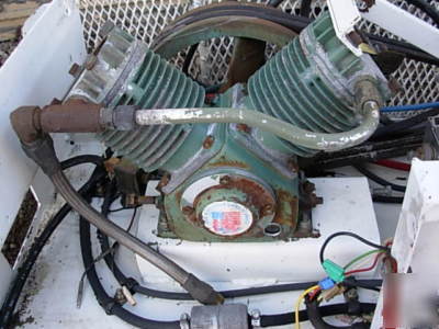 Portable diesel air compressor yanmar diesel engine