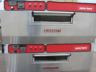 (3) blodgett master-therm conveyor ovens 