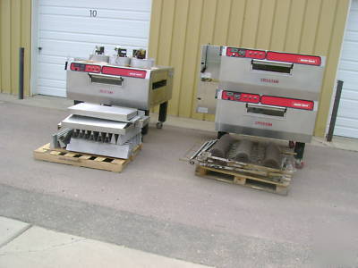 (3) blodgett master-therm conveyor ovens 