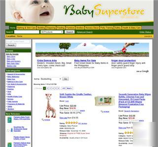 Baby store - website business for sale + domain