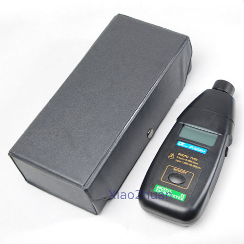 Digital photo laser tachometer rpm speed tester tool