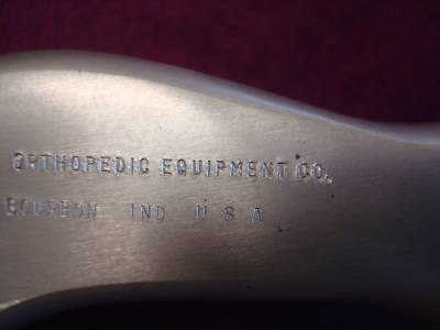 New orthopedic equip. drill, hand, bone smedberg~ ~