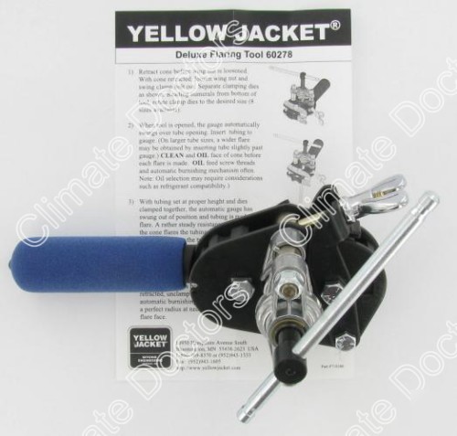 New yellow jacket 60278 deluxe flaring tool 
