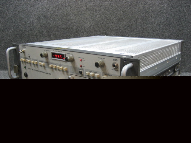 Tektronix 1450-1 television demodulator w/tdc wrnty