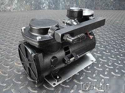 Thomas industrial diaphragm vacuum pump 12 volt unused