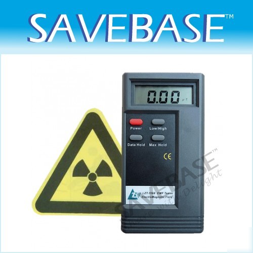 Electromagnetic radiation detector dosimeter household