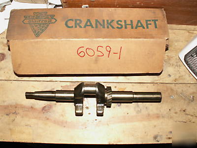 Clinton gas engine motor crankshaft 6059-1 part nos