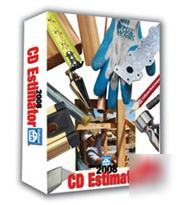 New 2008 cd builders construction estimator software 
