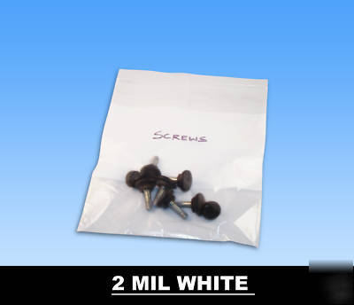 5000 3 x 3 reclosable bags with white block 5000/cs