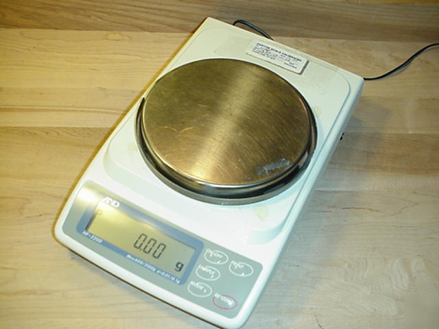A&d hf-3200 electronic scale 3100 gram a & d
