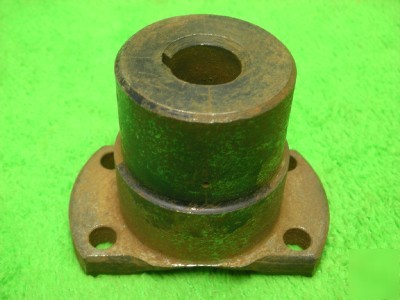 Flange yoke straight round shaft 3/4