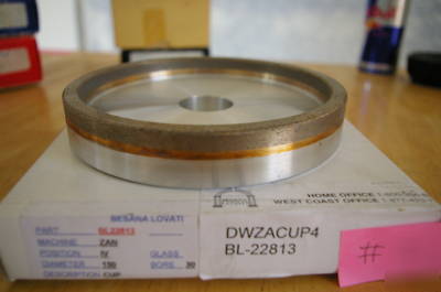 New glass processing diamond wheels - besana lovati