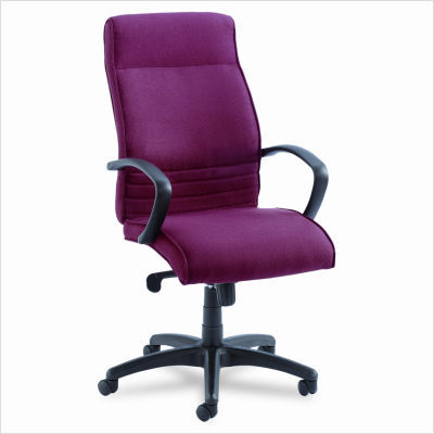 Rici ii executive high back swivel/tilt chair burgundy