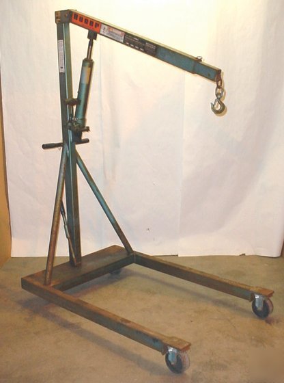 Ruger RC1000 motor engine floor crane lift hoist x boom