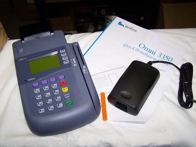 Verifone omni 3350 3 mg terminals - incredible product