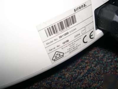 2004 sirona cerec 3 porcelain crown machine