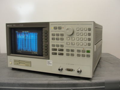 Agilent / hp 4291A impedance analyzer 1 mhz - 1.8 ghz