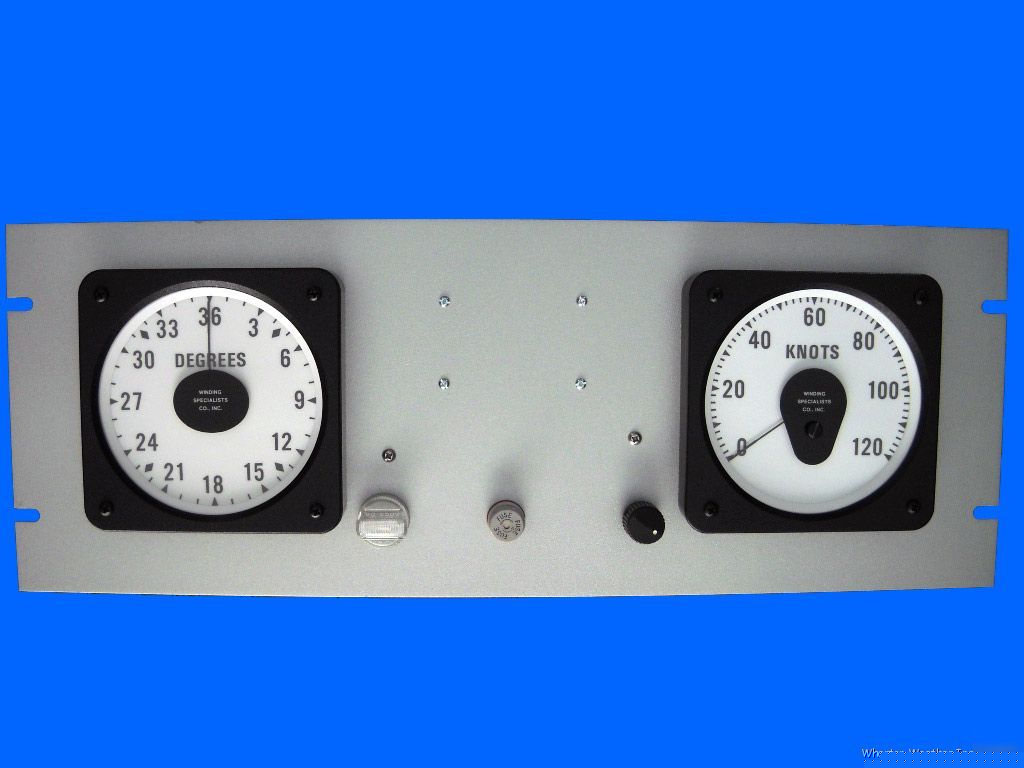 Air force weather professional wind speed indicator