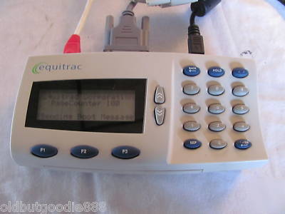 Equitrac page counter model pc copy w cables & p supply