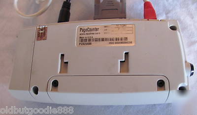 Equitrac page counter model pc copy w cables & p supply