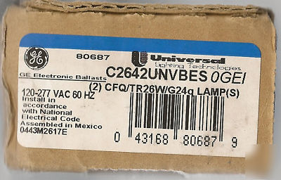 Ge C2642UNVBES electronic ballast