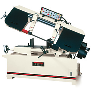 Jet hbs-13 13X 21 semi-auto horizontal bandsaw 414471