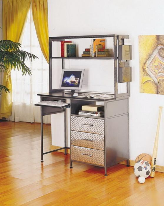 Powell 500-255 - monster bedroom desk hutch w/ mailbox